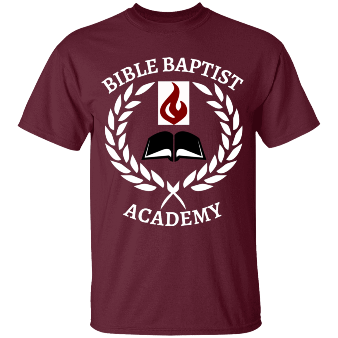 BBA Youth Tshirt white letters