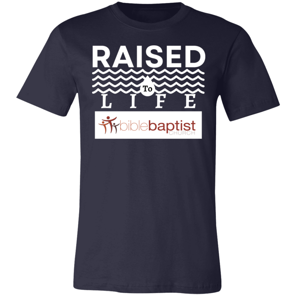 Raised to Life Baptism Shirt for BBC