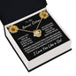 Bonus Sister / Love knot necklace