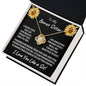 Bonus Sister / Love knot necklace