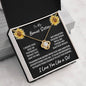 Bonus Sister / Love knot necklace
