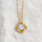 Bonus Sister / Love knot necklace
