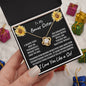 Bonus Sister / Love knot necklace