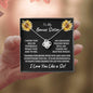 Bonus Sister / Love knot necklace