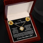 Bonus Sister / Love knot necklace