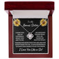Bonus Sister / Love knot necklace