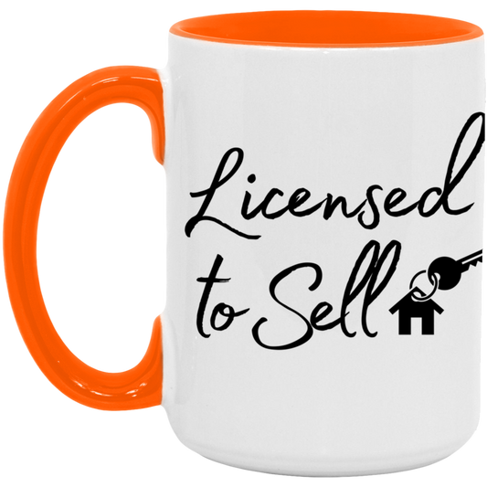 licensed to sell mug