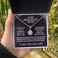 unbiological sister / eternal hope necklace