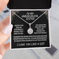 unbiological sister / eternal hope necklace