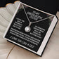 unbiological sister / eternal hope necklace