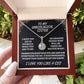 unbiological sister / eternal hope necklace