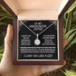 unbiological sister / eternal hope necklace