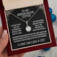 unbiological sister / eternal hope necklace