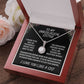 unbiological sister / eternal hope necklace
