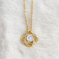 Unbiological sister / love knot necklace