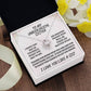 Unbiological sister / love knot necklace