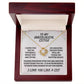 Unbiological sister / love knot necklace