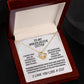 Unbiological sister / love knot necklace