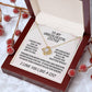 Unbiological sister / love knot necklace