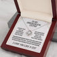 Unbiological sister / love knot necklace